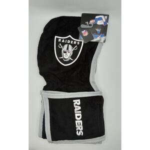 Las Vegas Raiders NFL Ultra Fleece Hoodie Scarf with Pockets